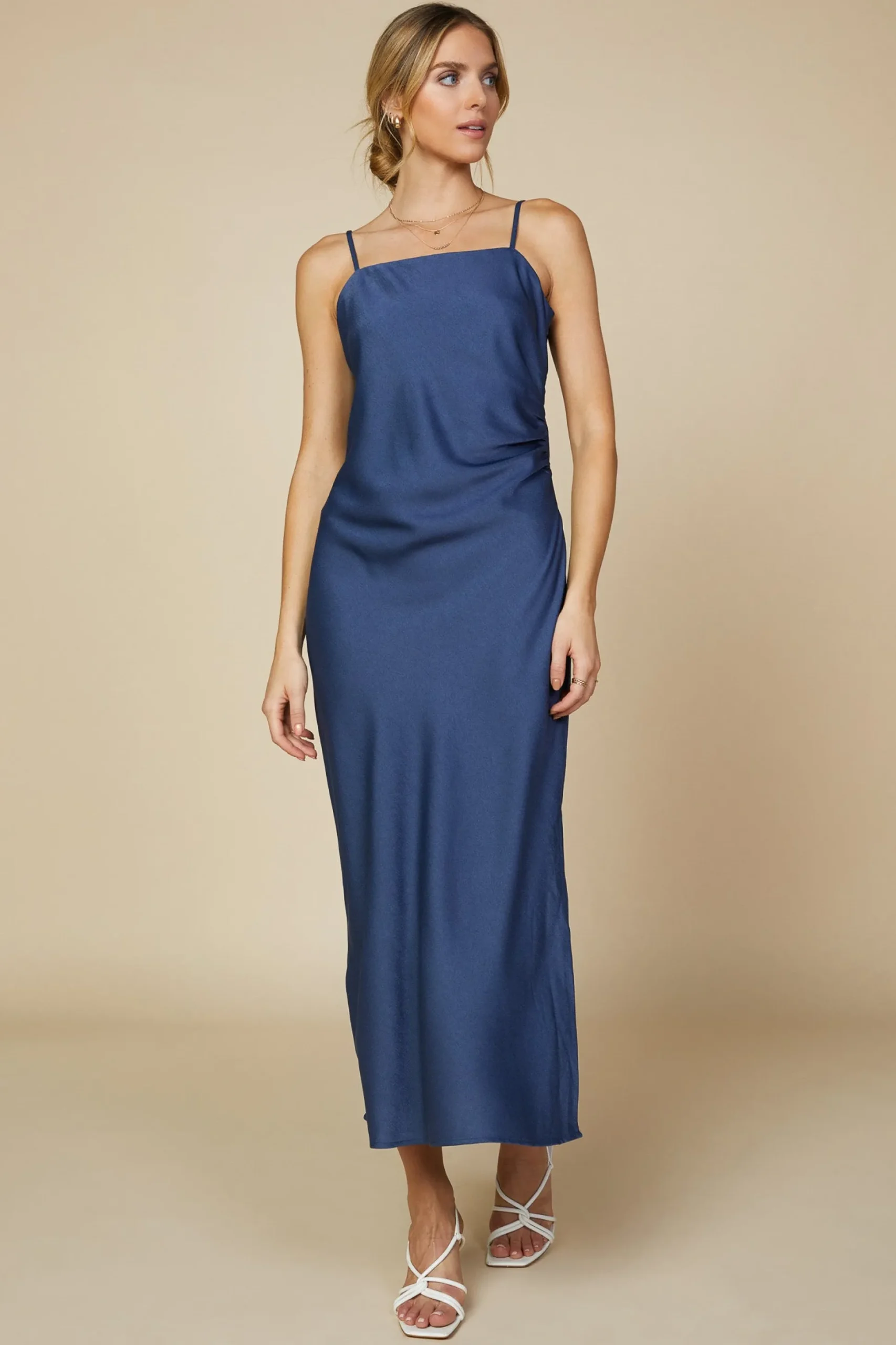 Cami Slit Midi Dress