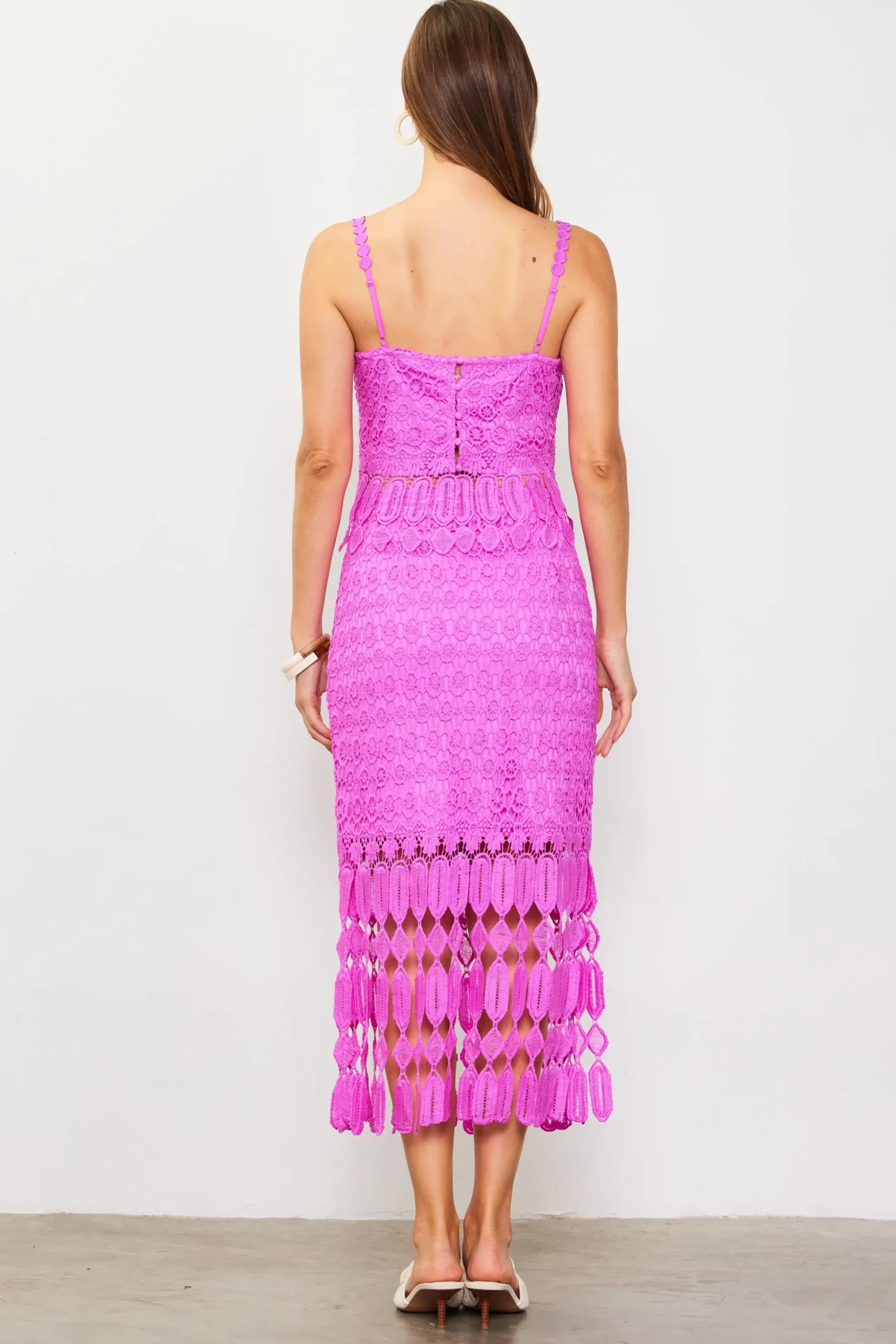 Crochet Cami With Fringe Detail