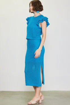 Crochet Midi Skirt