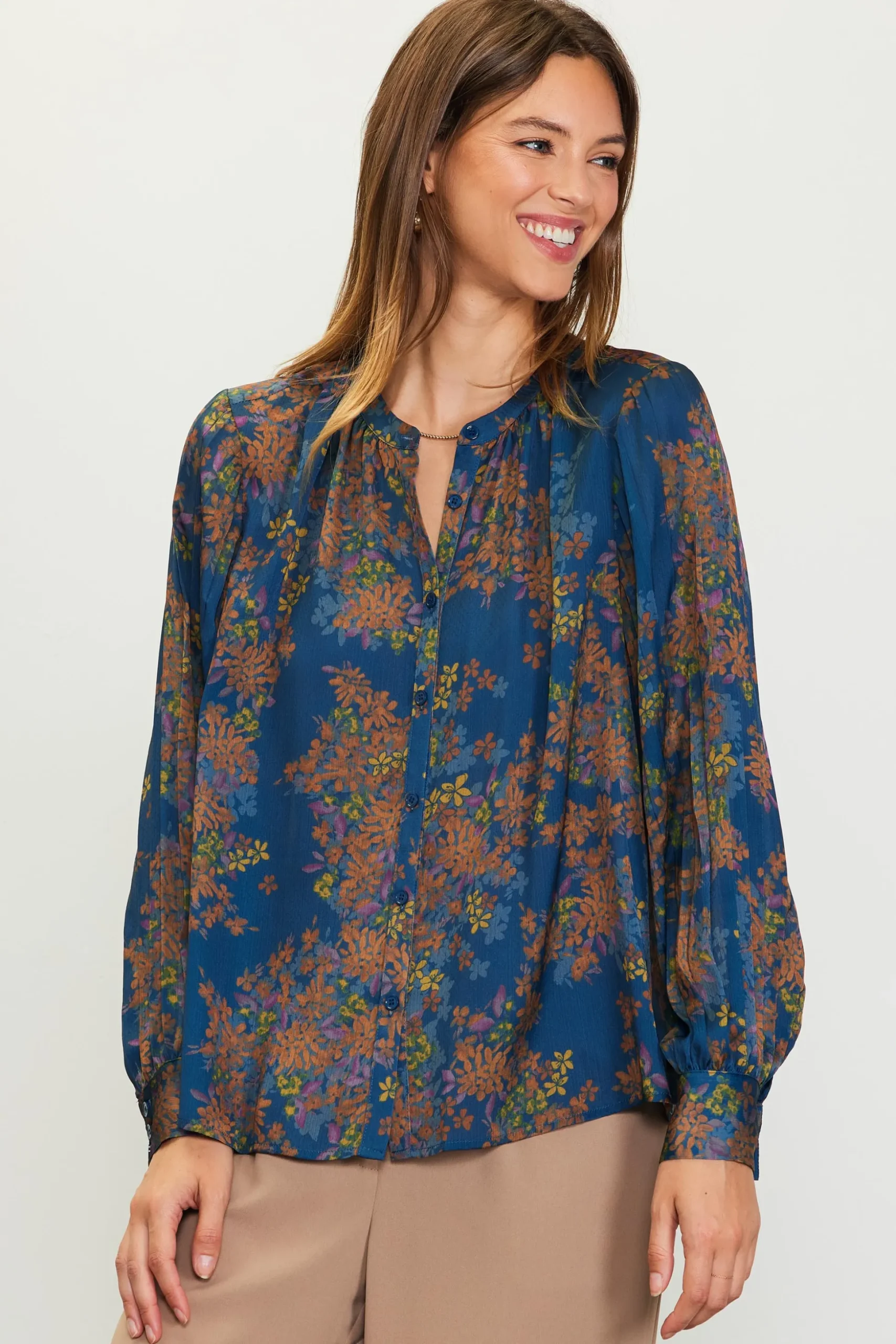 Longsleeve Buttondown Blouse