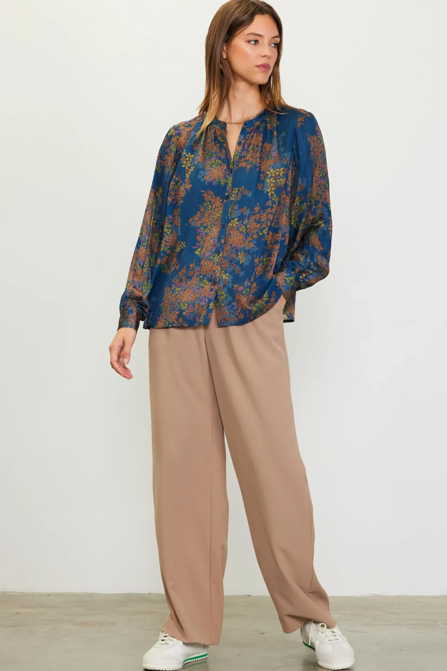 Longsleeve Buttondown Blouse