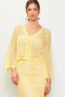 Longsleeve Open Knit Cardigan