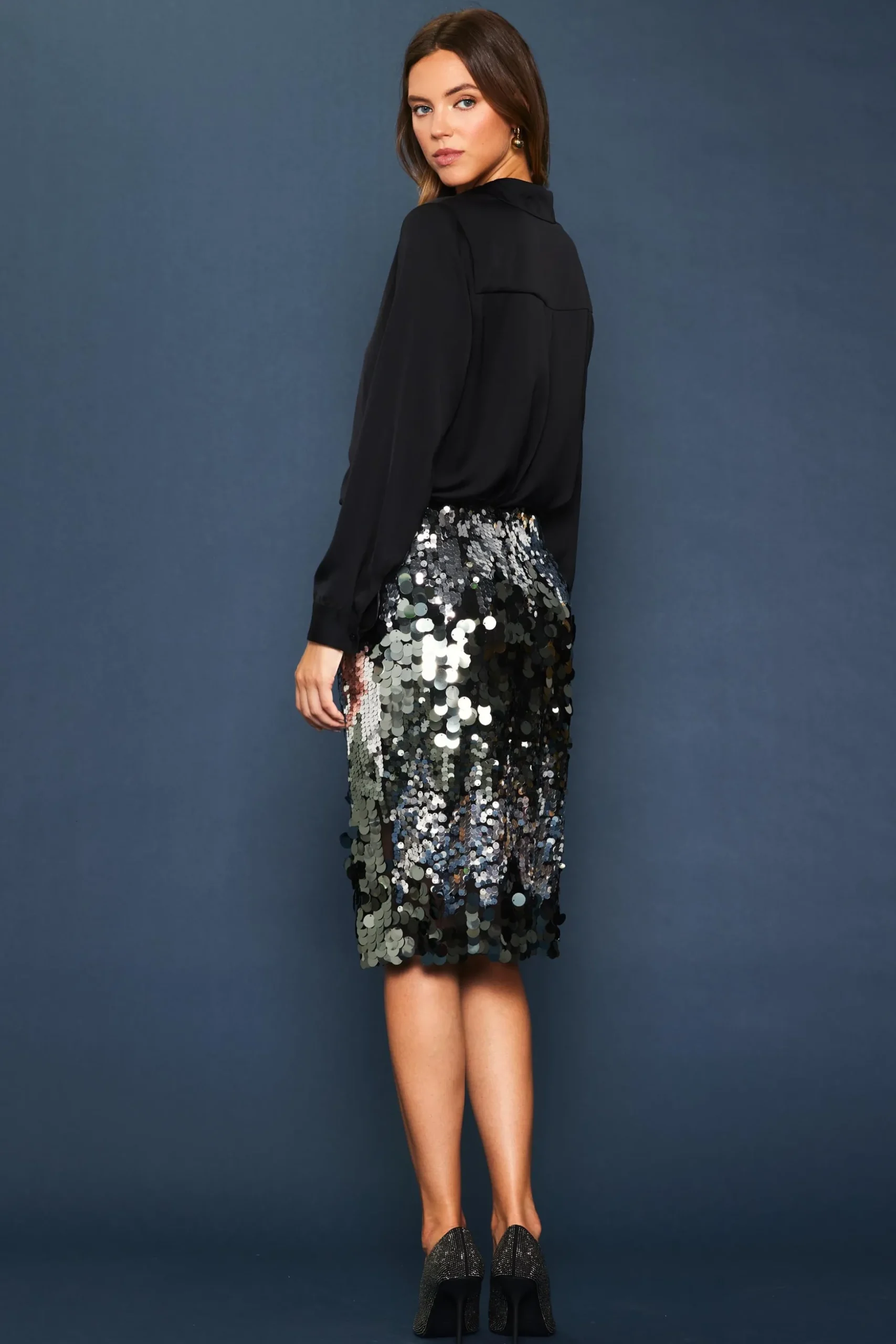 Mini Sequin Skirt
