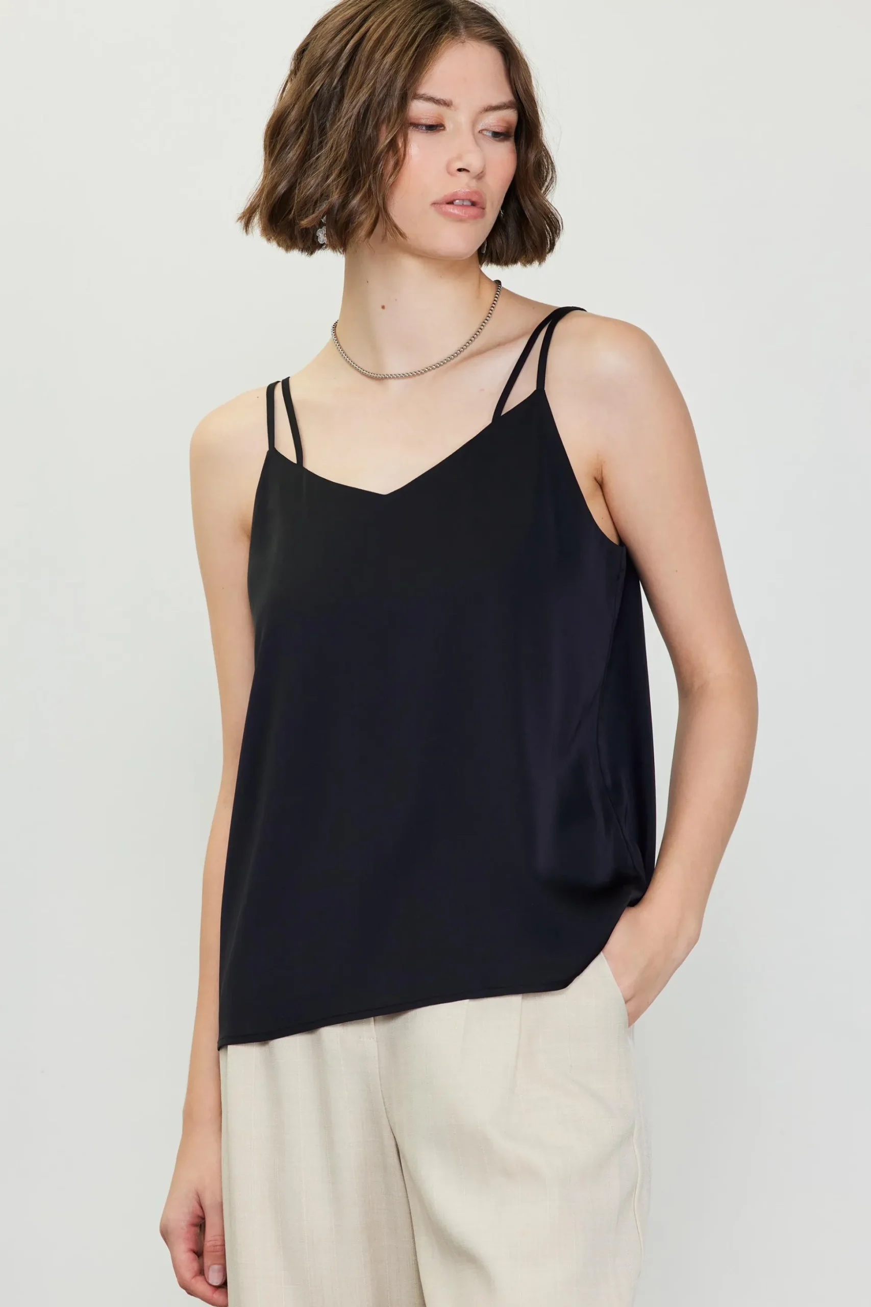 Recycled Double Strap Cami