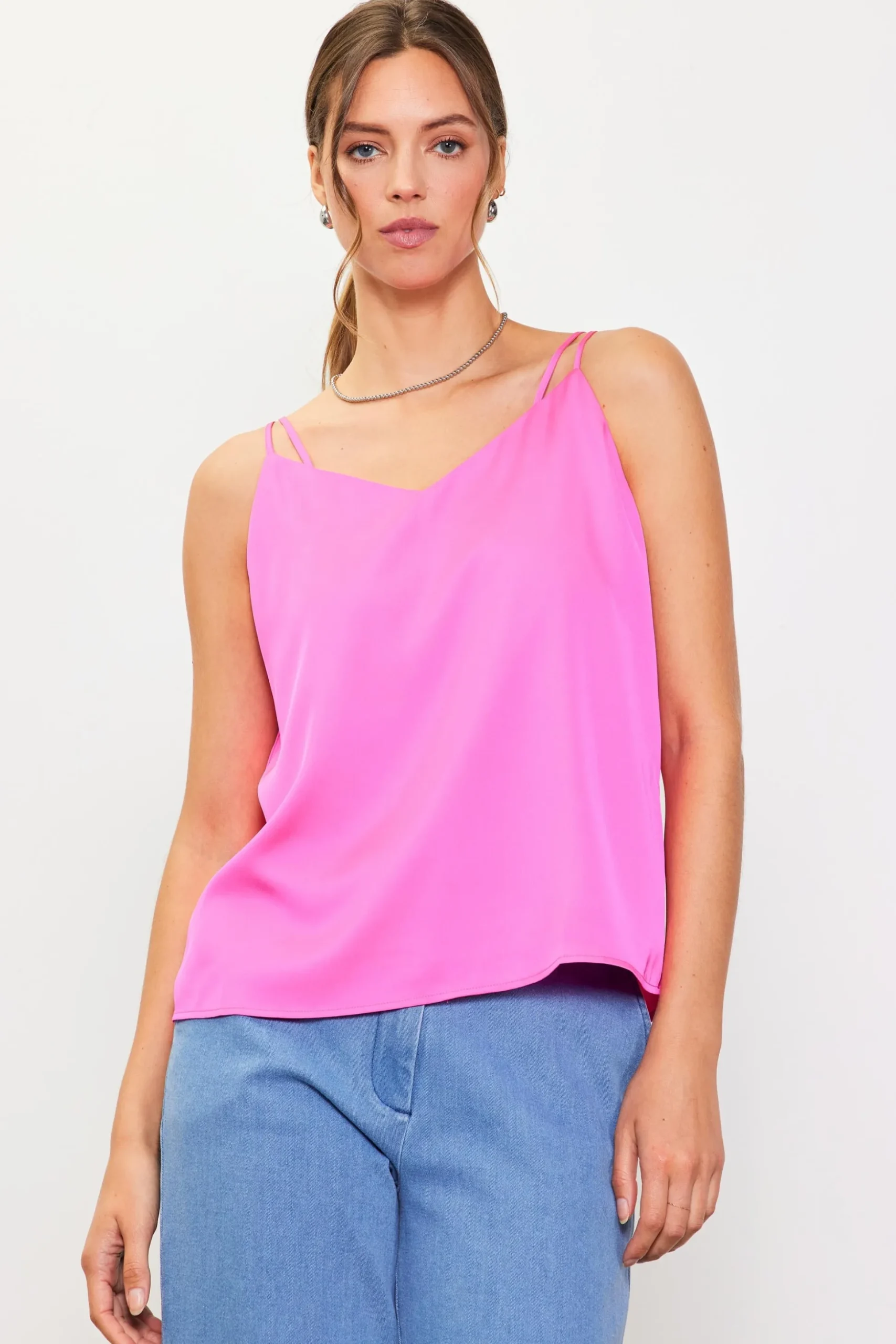 Recycled Double Strap Cami