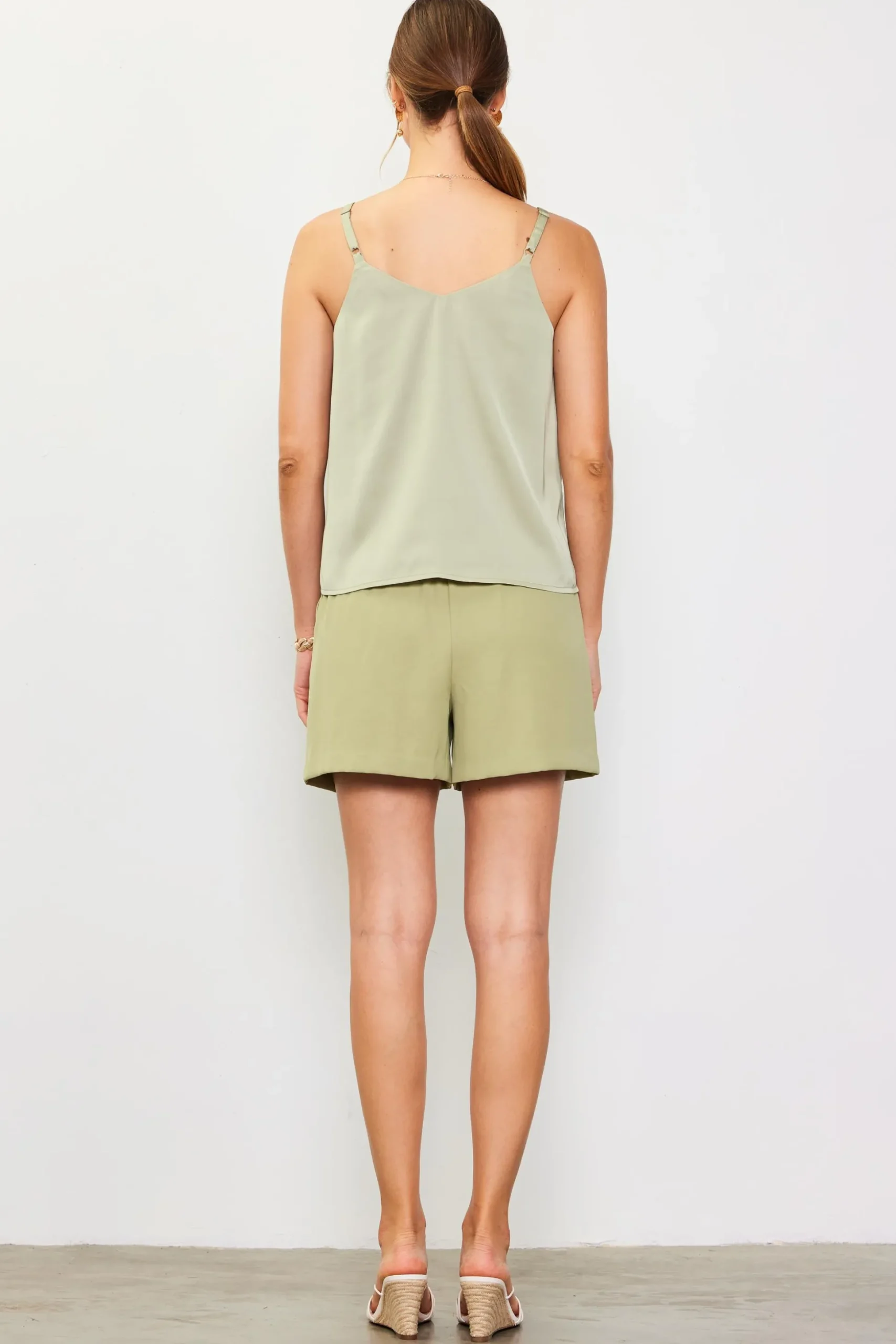 Recycled Double Strap Cami