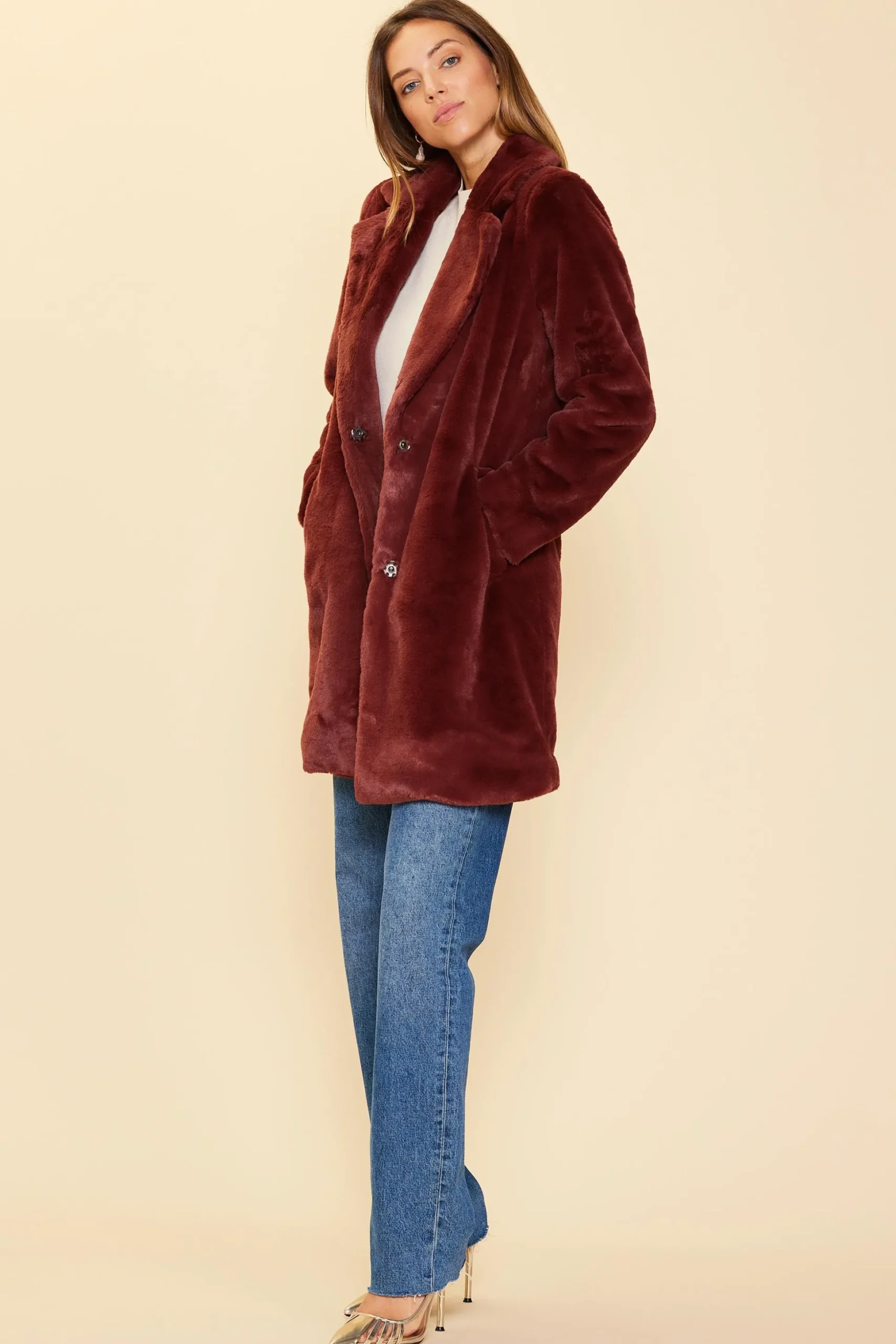 Teddy Faux Fur Coat